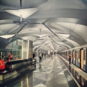 Новые павильоны на станции метро «Новокосино»