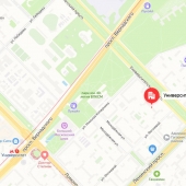 На карте яндекса