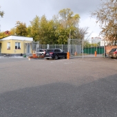 Выезд с территории