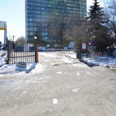 Въезд на парковку