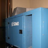 Дизель генератор SDMO с автоматическим включением при отсутствии магистрального электричества