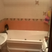 Ванная комната в квартире по ул. Крупской 8к1 метро "Университет"
