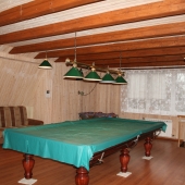 Бильярдная комната для отдыха в доме по ул. Большая Серпуховская, дом 219, в Подольском районе, поселок Железнодорожный