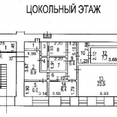 Поэтажный план цоколя