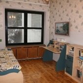 Детская комната на 2 этаже. Дом сам в Малаховке, рядом с/т Генеральские Дачи