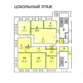 План цокольного этажа