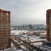 Вид на соседние дома в 3-мкр Московского