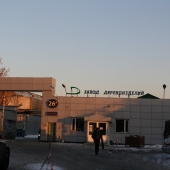 Проходная на территорию деревообрабатывающего завода