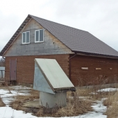 В Чеховском районе продается двухуровневый дом на участке 21 сотка