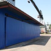 Ворота с габаритами 2,5х3 м