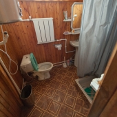 Санузел на первом этаже